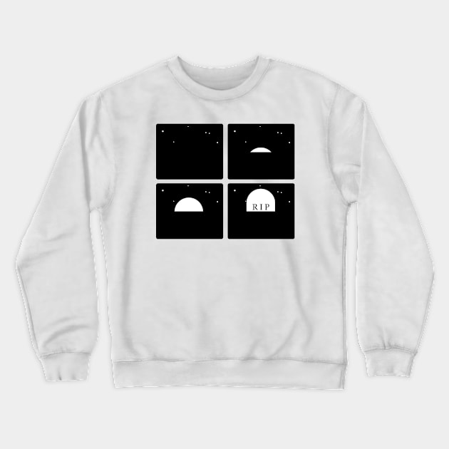 Darkest Crewneck Sweatshirt by zzmyxazz